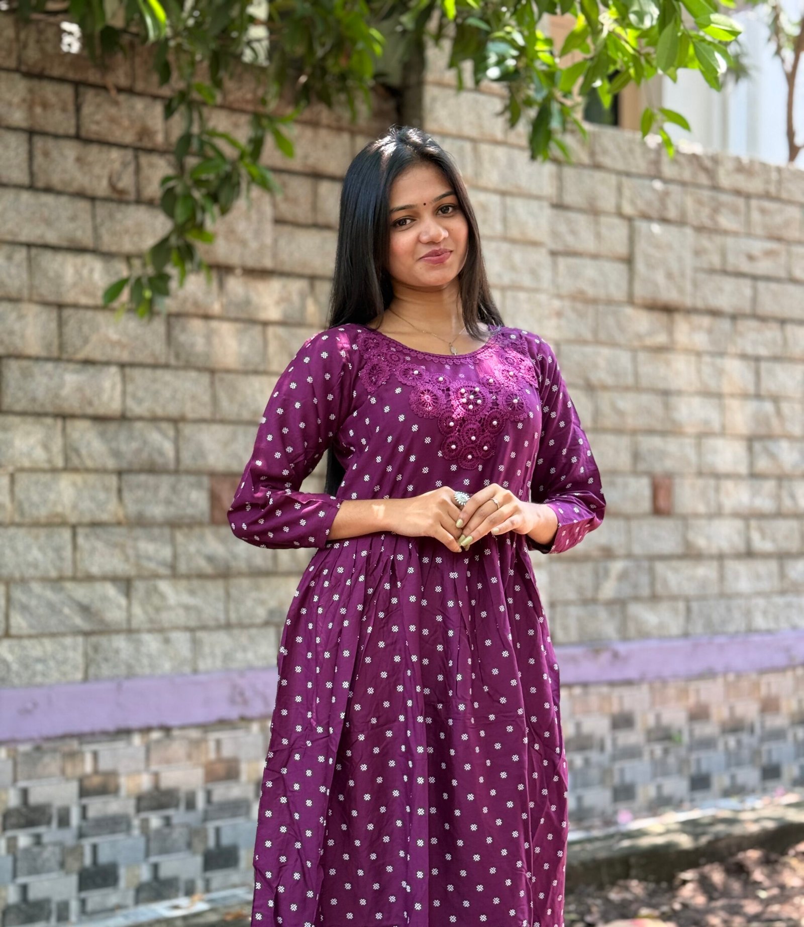 Royal Plum Grace - Elegant Bloom