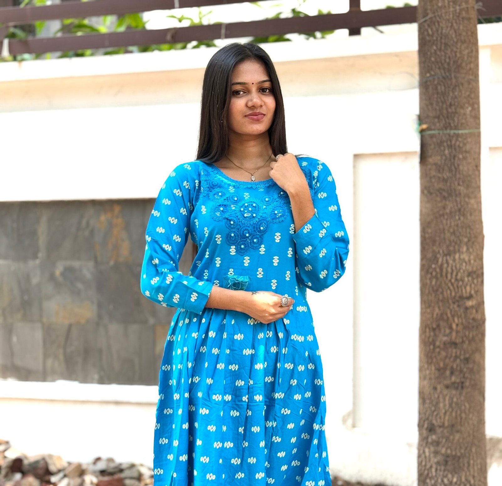 Sky Sapphire Bloom - Elegant Bloom